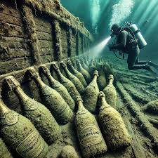 Shipwrecjked champagne