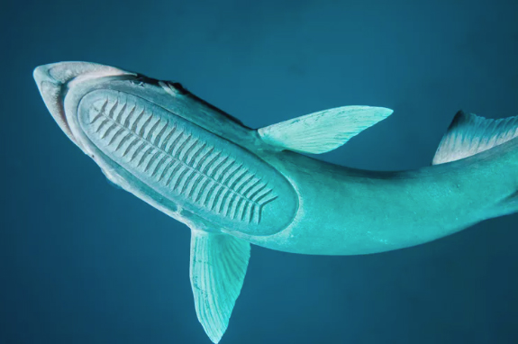 Remoras Suction plate underneath their bodies